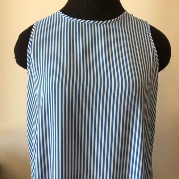Attention Striped Dress Size Medium - Picture 2 of 7